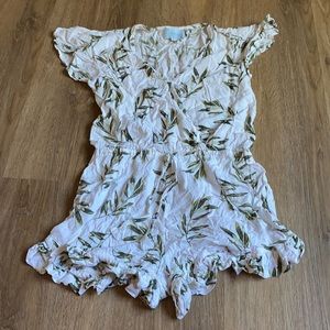 Olive Romper Pajamas